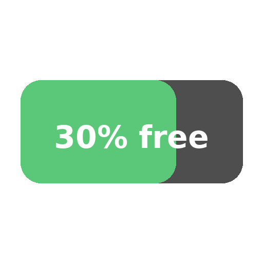 Simple Disk Space Widget