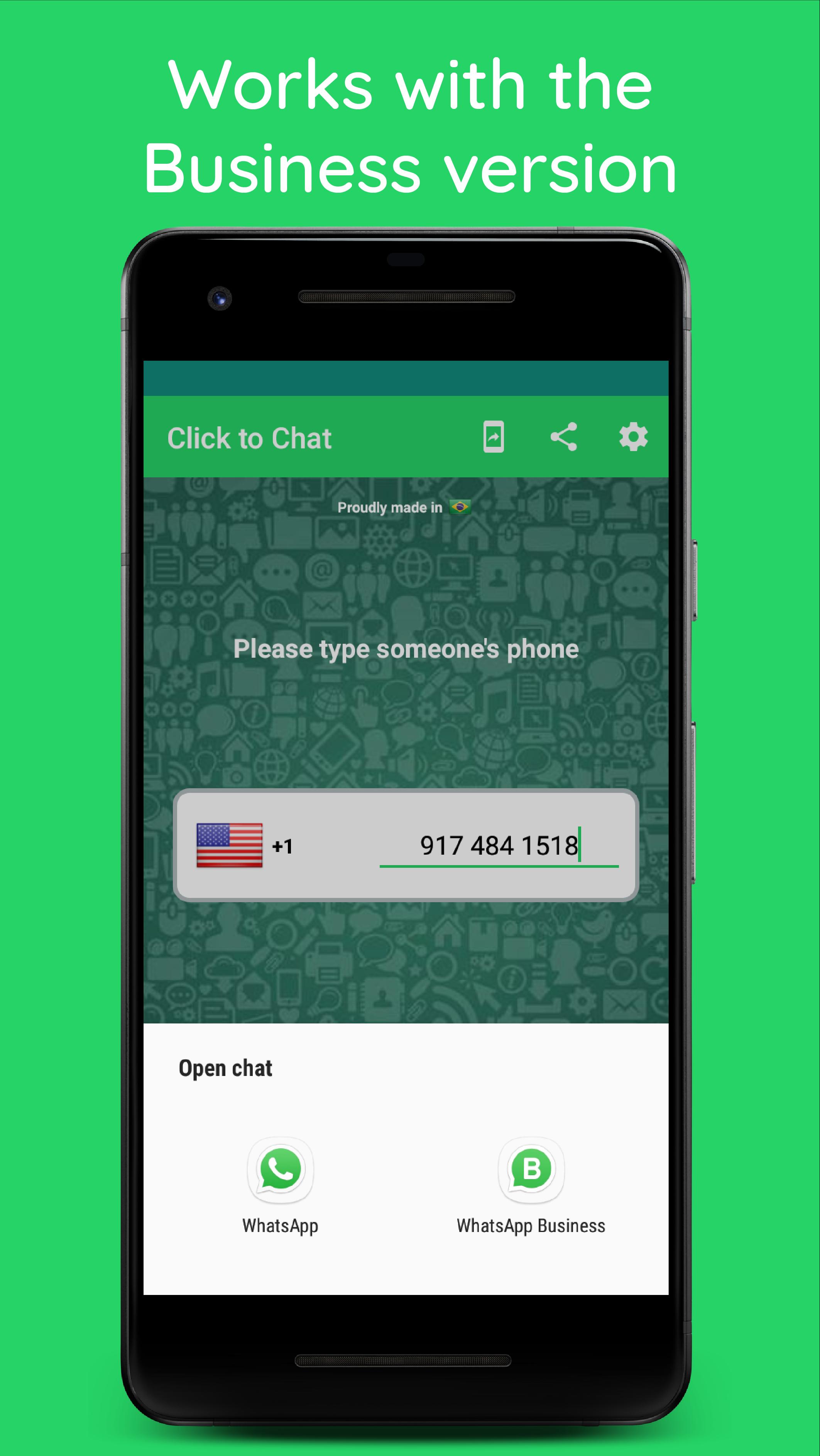 Скачать Click to Chat on WhatsApp на ПК | Официальный представитель GameLoop