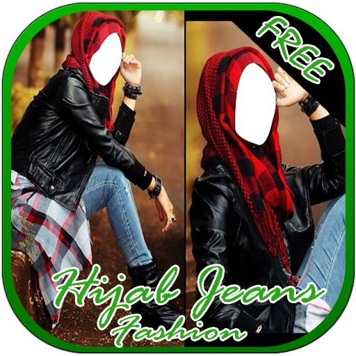 Hijab Jeans Girl Fashion Suit