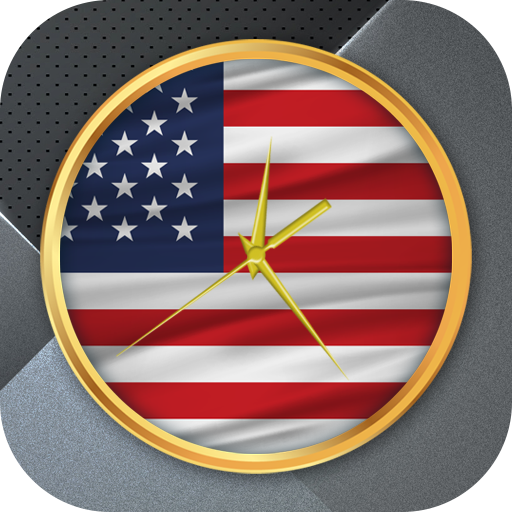 USA Clock Live Wallpaper