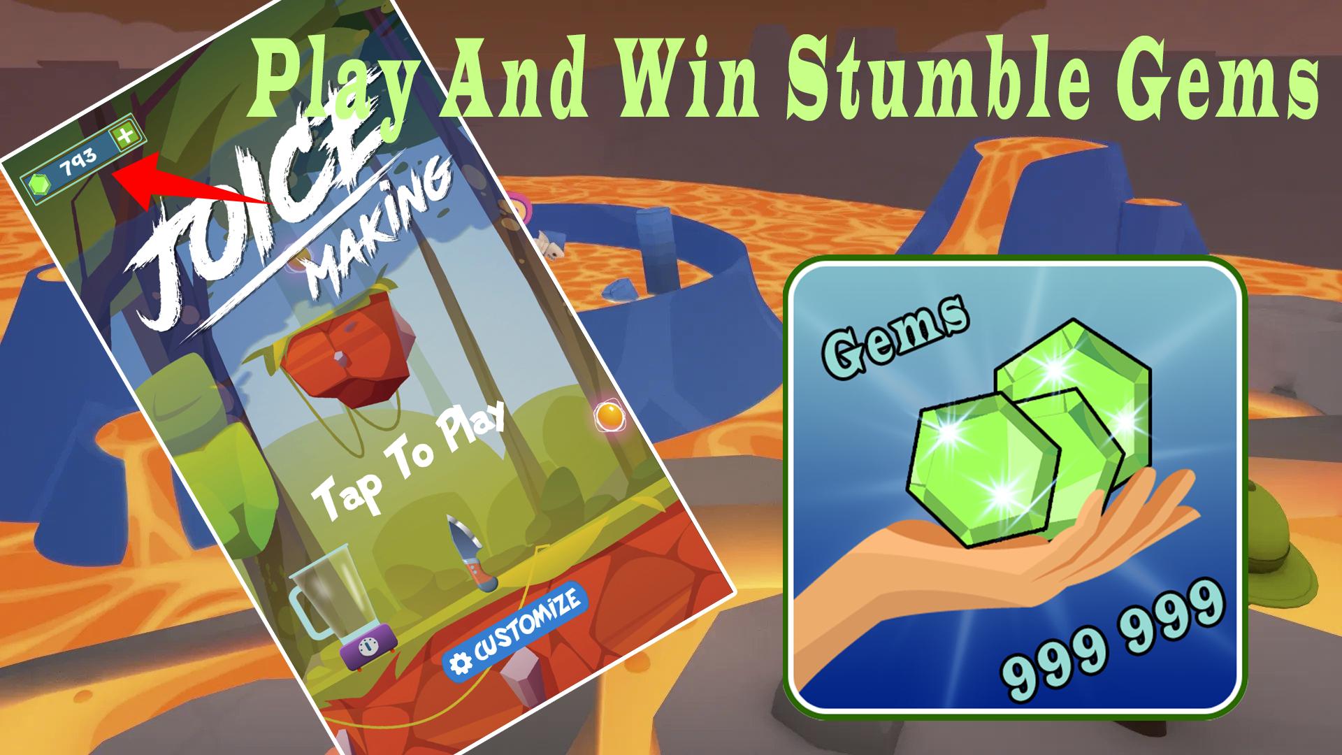 Download Stumble-Guys Gems MOD android on PC