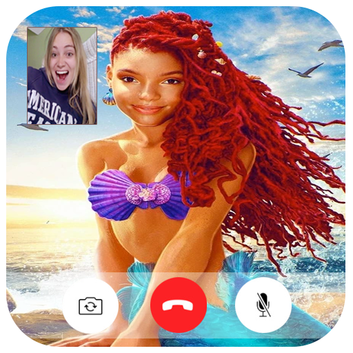 The Little Mermaid Video Call