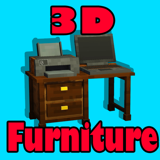 3Д мебель Фурнитура Майнкрафт