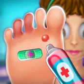 醫院遊戲 - 眼睛, 手, 腳, 耳朵醫生
