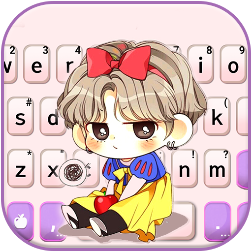 Handsome Kpop Boy Keyboard Bac