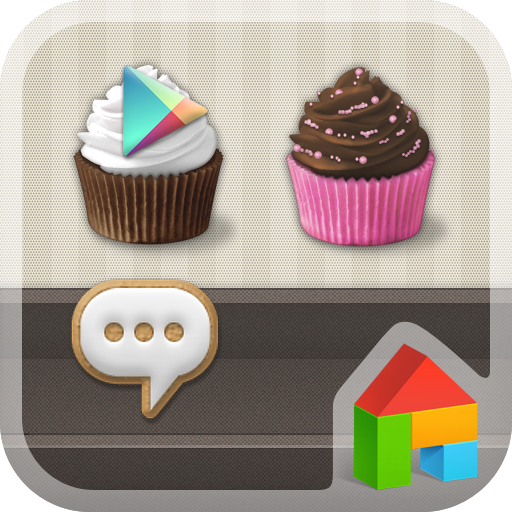 Sweet Cupcake Dodol Theme