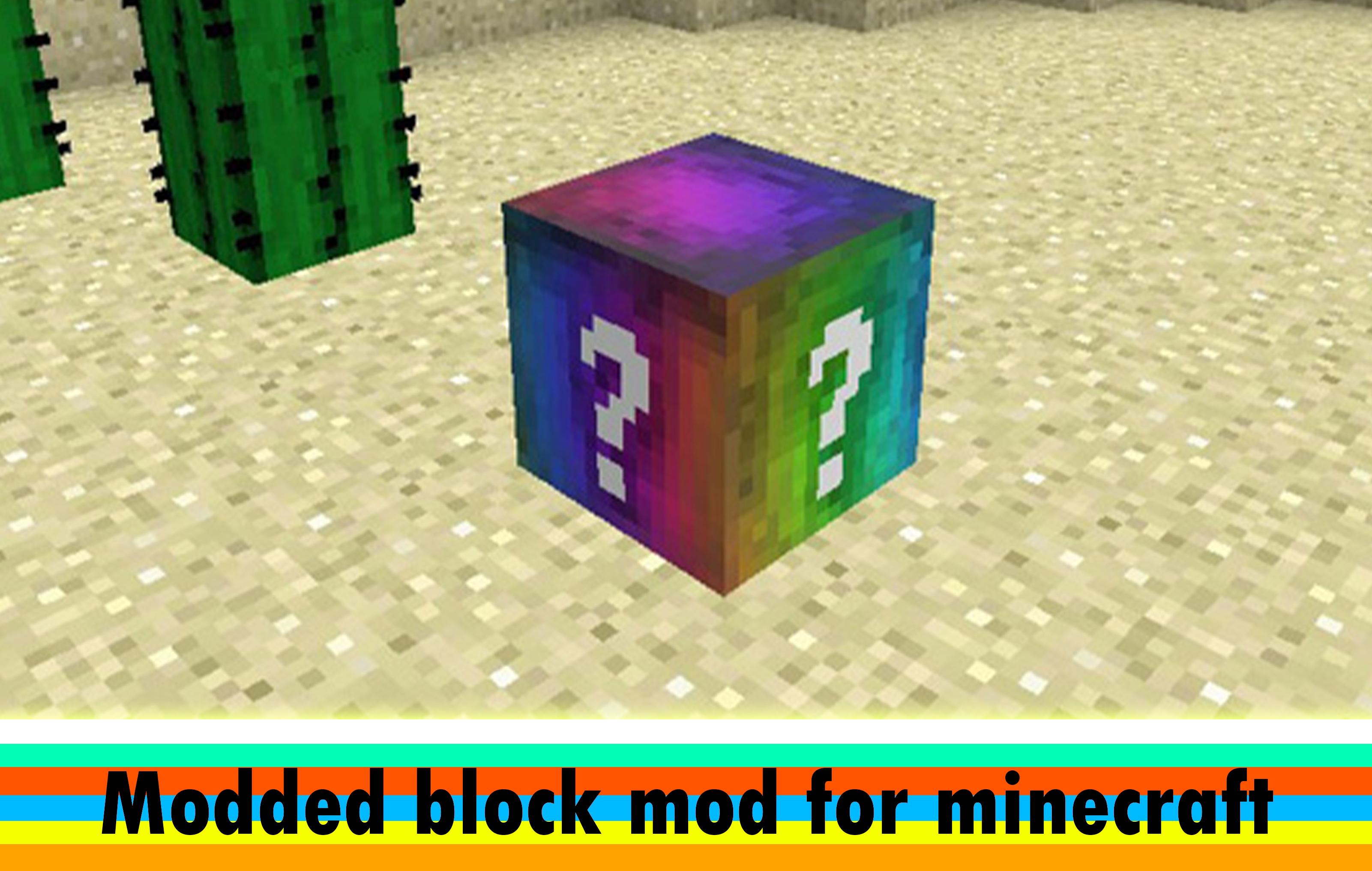 Download Modded One Block Mod for MCPE android on PC