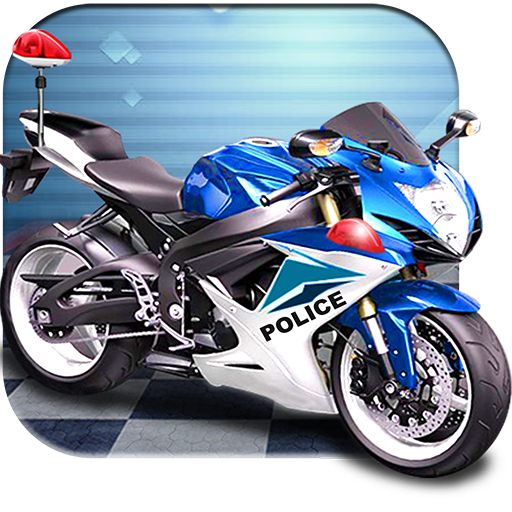 3D Police Motorcycle Race 2016