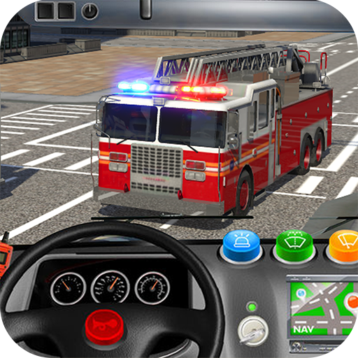 NewYork Rescue Firefighter Emergency truck sim2019