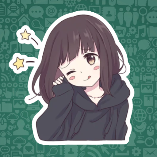 Menhera chan stickers