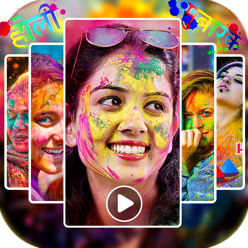 Happy Holi Video Maker