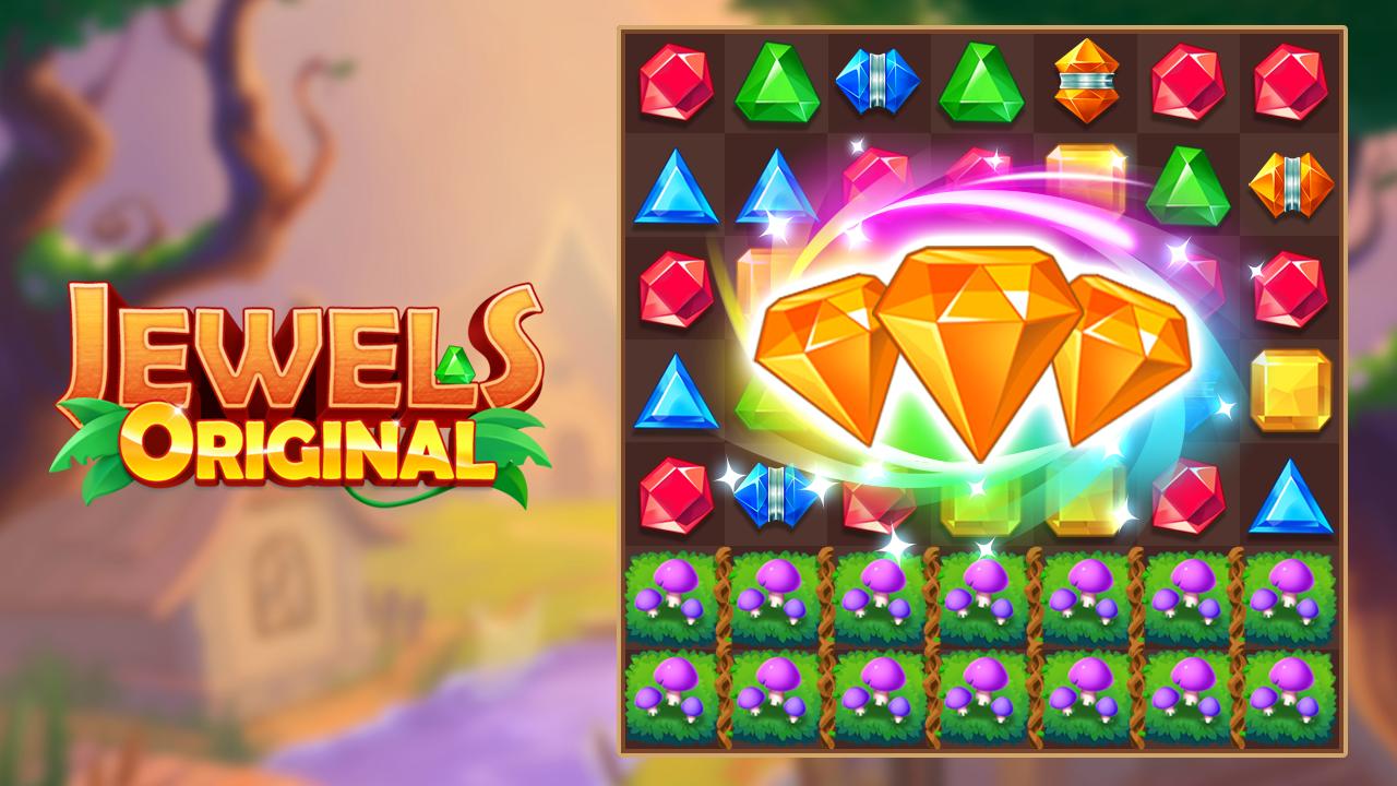 Baixar e jogar Jewel Gold Empire: Match 3 Puzzle Game no PC com