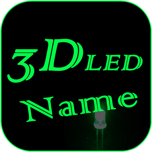 3D LED My Name Live Wallpaper