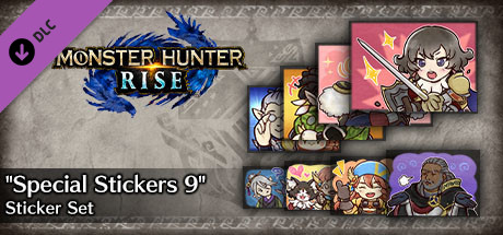Monster Hunter Rise - "Special Stickers 9" sticker set