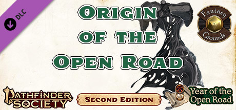 Fantasy Grounds - Pathfinder 2 RPG - Pathfinder Society Scenario #1-00: Origin of the Open Road (PFR