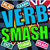 楽しいゲームと学習動詞を学ぶ英語文法 Verb Smash