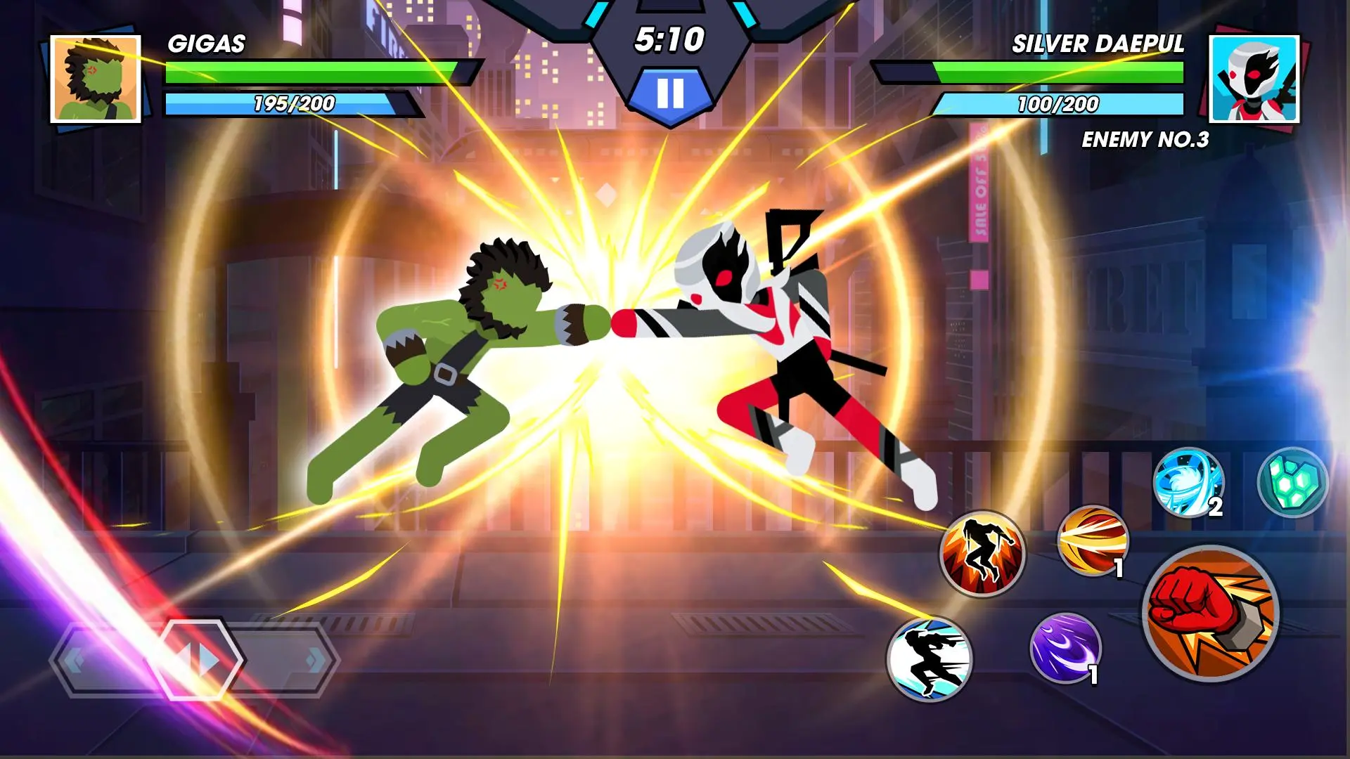 Download Stickman Hero Fight android on PC