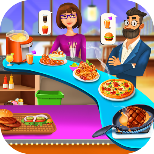 美食廣場烹飪遊戲 - 瘋狂廚師的餐廳