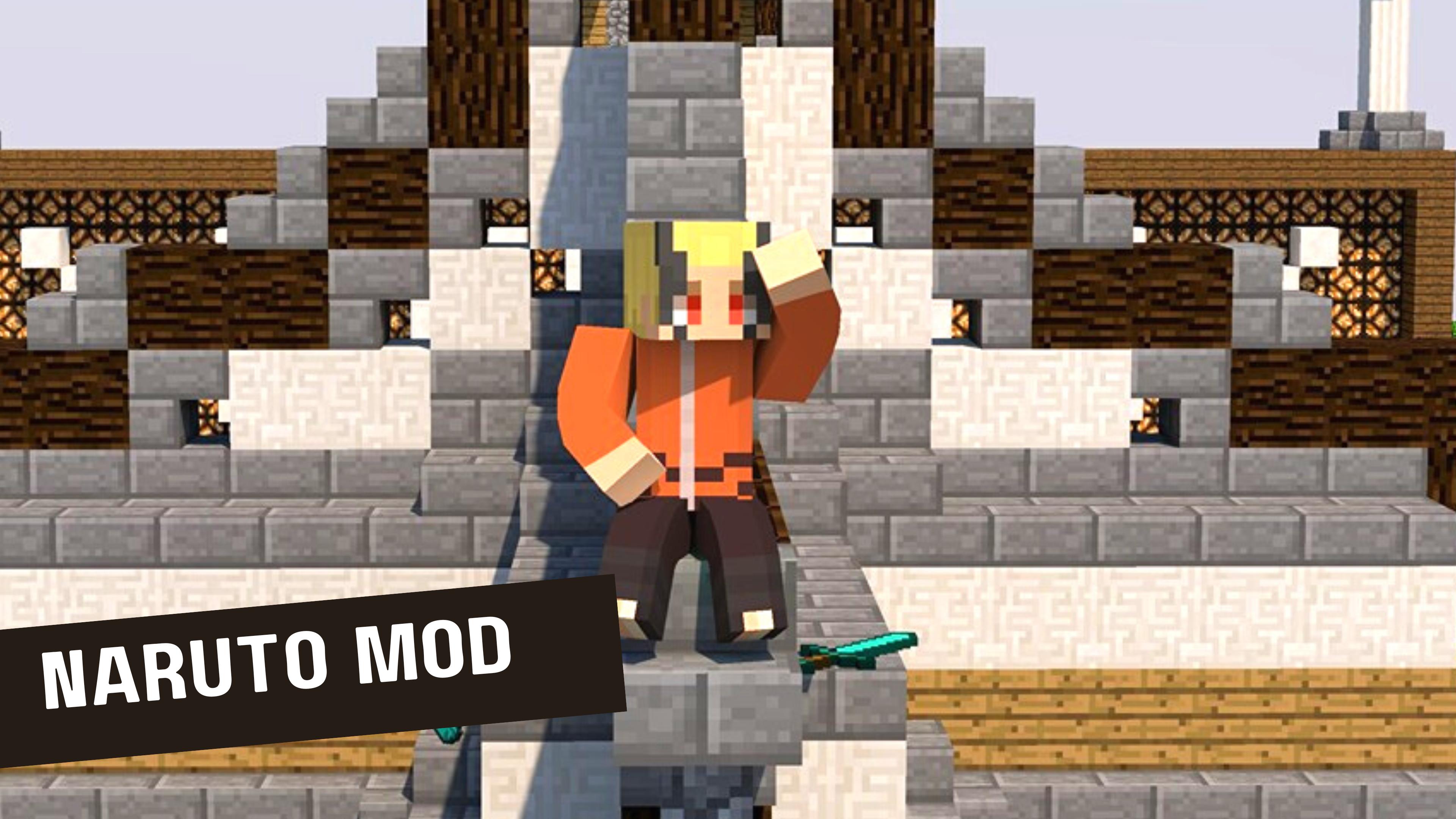 Download Naruto Anime Mod for Minecraft android on PC