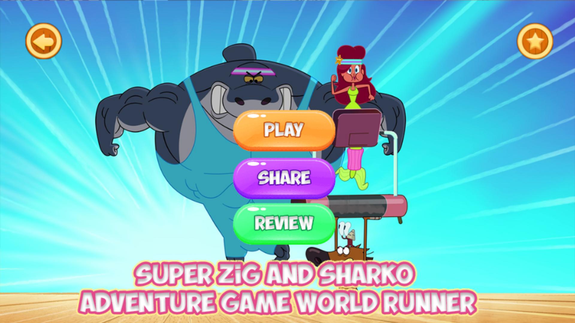 Download Zig & Sharko Game Wolrd Family android on PC