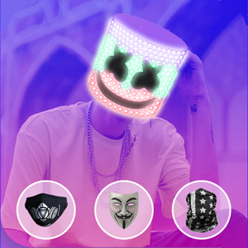 Marshmello Mask Photo Editor