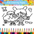 Miga Town House Coloring Book
