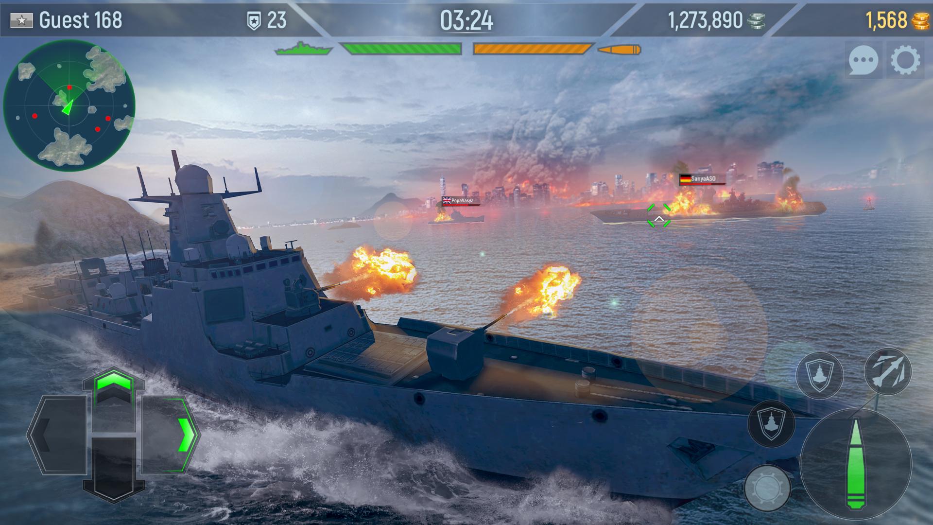 Скачать Naval Armada: Battleship games на ПК | Официальный представитель  GameLoop