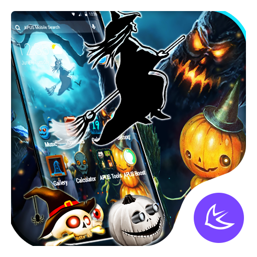 Spooky Halloween APUS Launcher