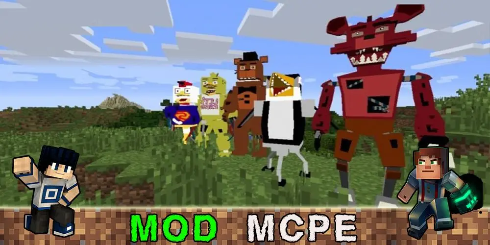 The Five Nights at Freddy's Mod Minecraft Mod