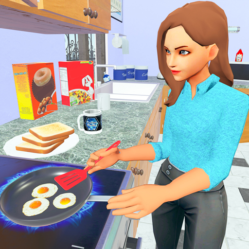 Keluarga Simulator Ibu Kaya 3D