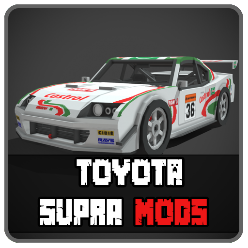 Toyota Supra Car Mod For MCPE