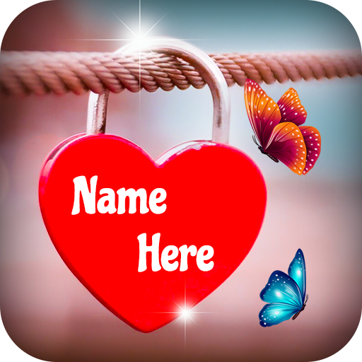 Name on Heart Photo Editor