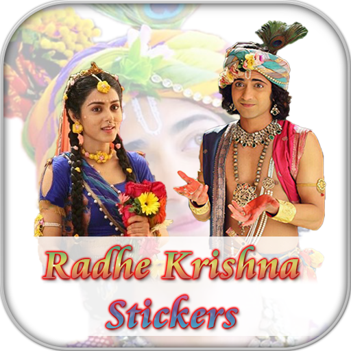 Radhe Krishna Stickers