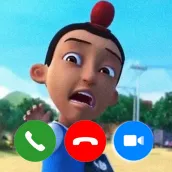 Jarjit pantun - fake call upin