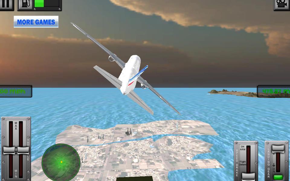 3D Airplane flight simulator by VascoGames