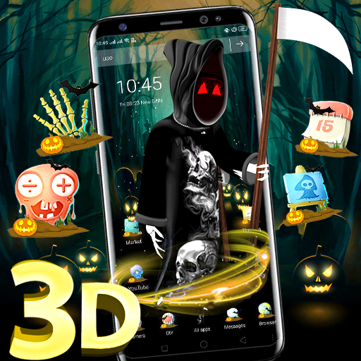 Halloween Ghost 3D Theme 👻