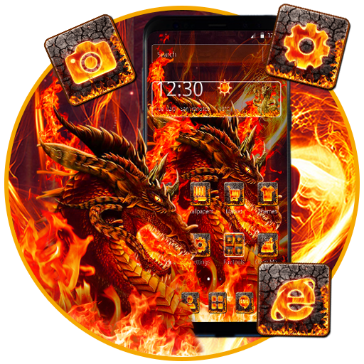 Fire Cool Dragon Theme