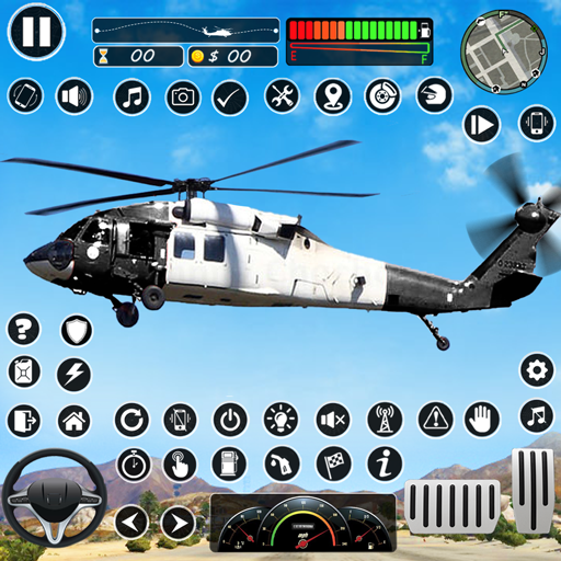 ヘリコプターレスキューカーゲーム