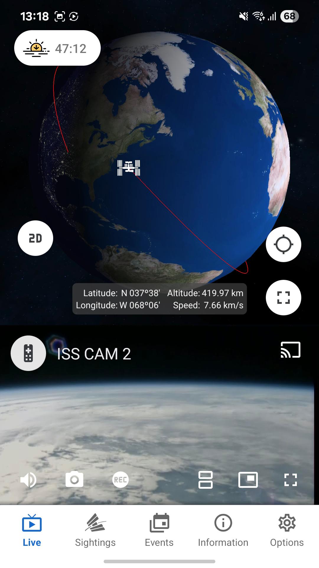 Unduh ISS onLive: HD View Earth Live di PC | Resmi GameLoop