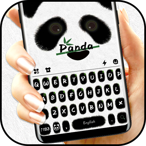 Panda Tema Papan Kekunci
