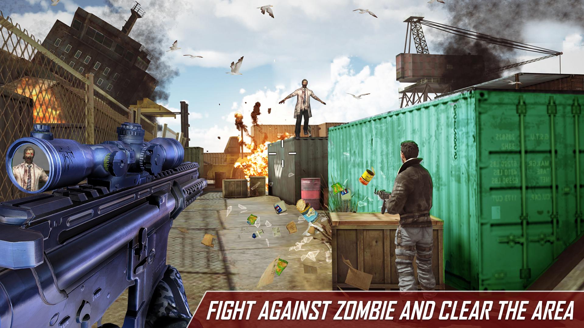 Скачать Zombie Dead City Shooting Game на ПК | Официальный представитель  GameLoop