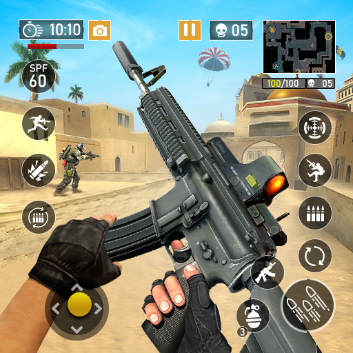Baixe jogos de armas 3d jogo tiro no PC