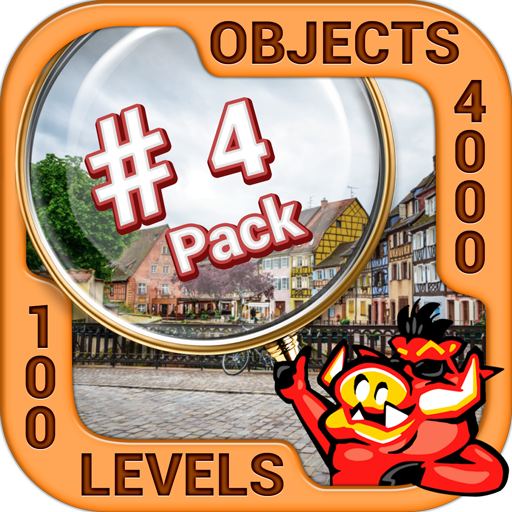 Pack 4 - 10 in 1 Hidden Object