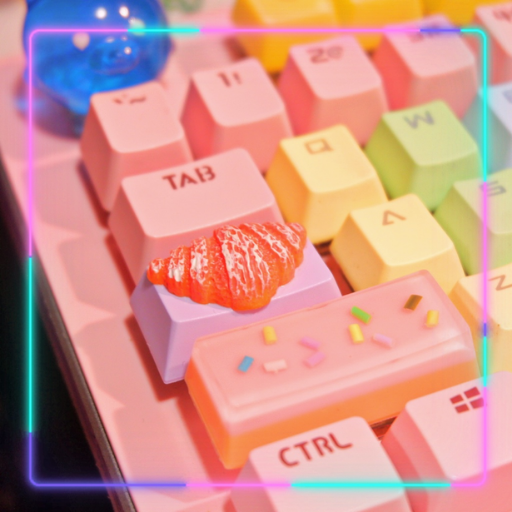 Cor do teclado DIY