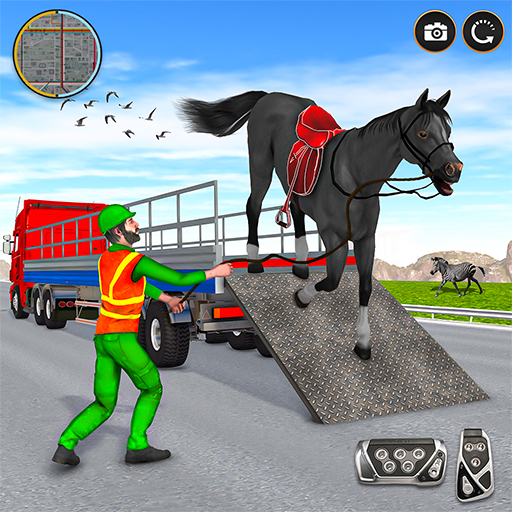 Wild Animals Truck Games 3d