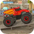 Monster Trucks Muddy Drag Race