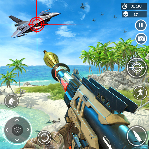 Modern Gunner Warfare Gun Game