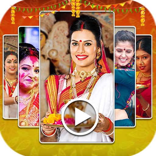 Navratri Pooja Video Maker