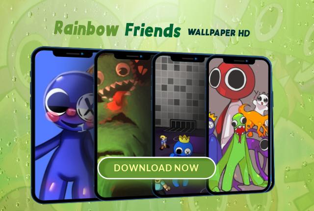Rainbow Friends, green, friends, HD phone wallpaper