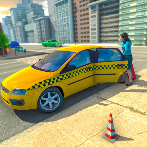 Simulator mengemudi taksi